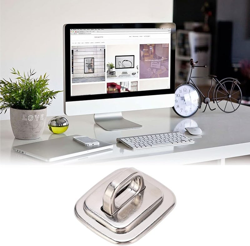 Heavy Duty Steel Anti Theft Security Anchor Plate For Laptop Monitor Tablet PC - Image 2